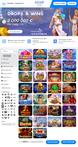 l'application et interface Casino Gale & Martin