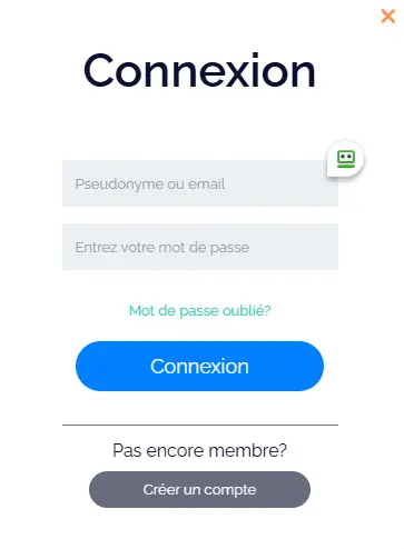 Connexion des membres du Casino Gale & Martin