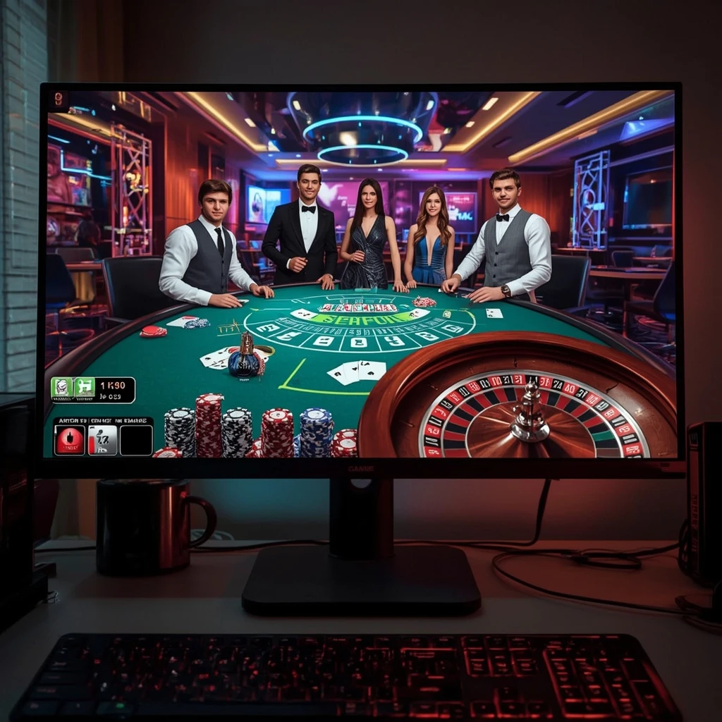 jeu de Baccarat en ligne Casino Gale & Martin
